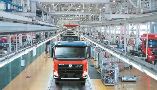 Sinotruk Factory – Production Line