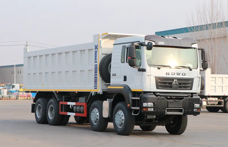 sinotruk howo 8x4 tipper truck