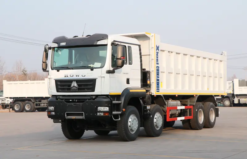 sinotruk howo 8x4 tipper truck